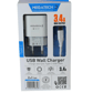 Megatech CC-03 3.4A Type-C Usb Kablo+ Ev Şarj Adaptör Hızlı Şarj