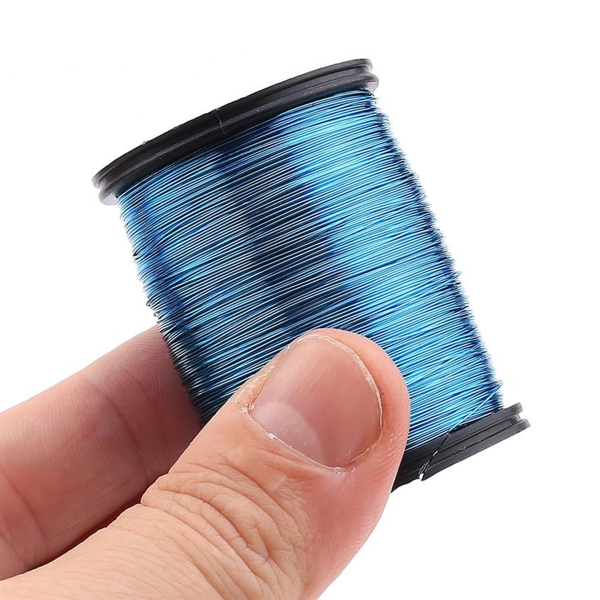 0,4 mm Açık Mavi Bakır Tel 100 gr