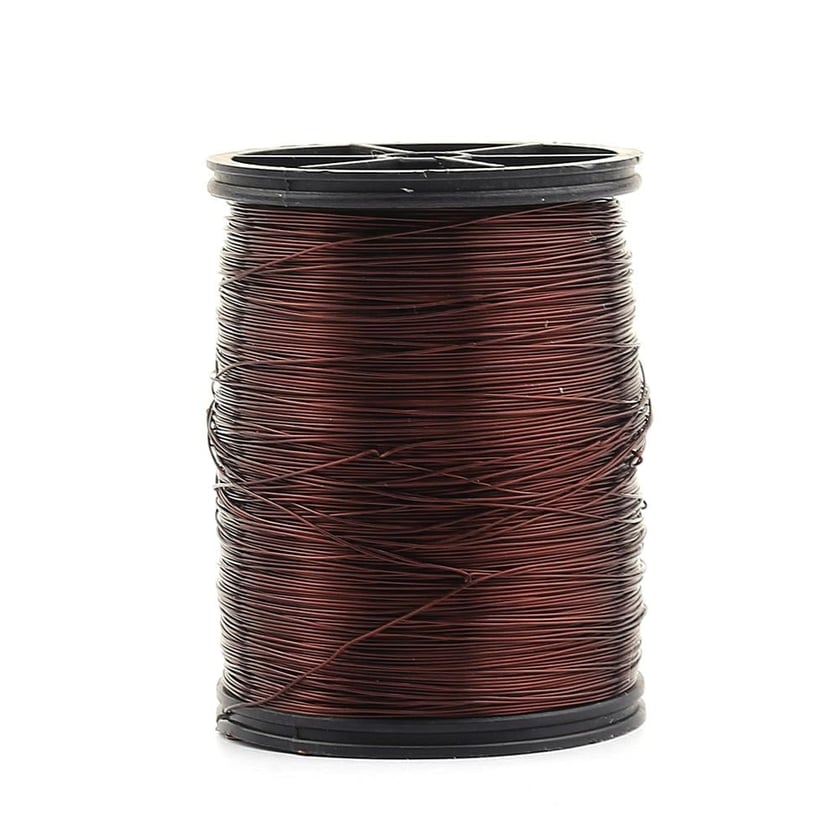 0,4 mm Koyu Kahverengi Bakır Tel 100 gr