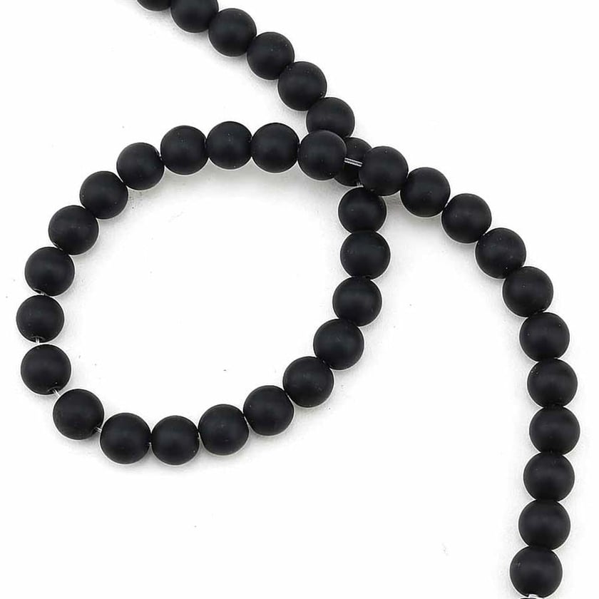 10 mm Dizi Oniks Boncuk