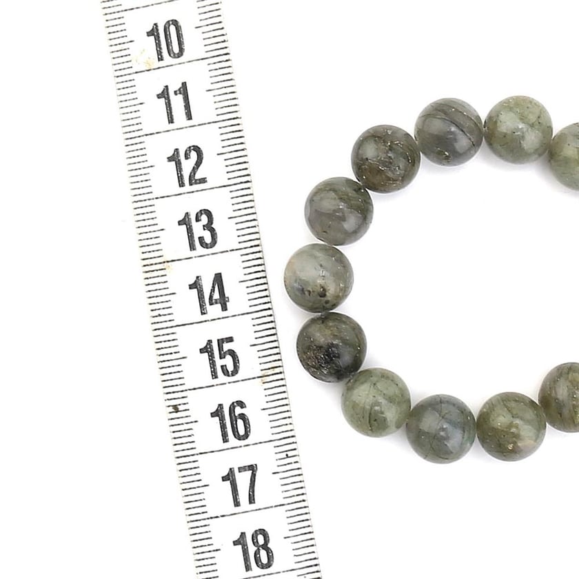 10 mm Doğal Labradorit Taşı Boncuk