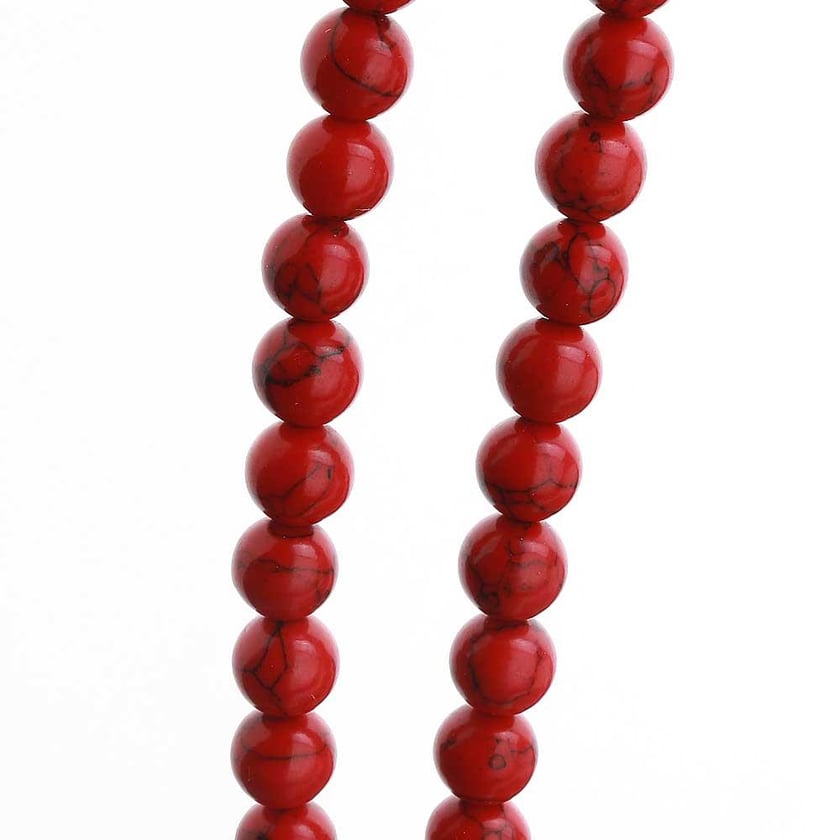 10 mm İmitasyon Mercan Boncuk