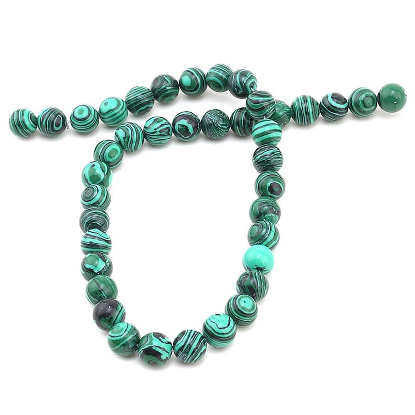 10 mm Malahit Taş Boncuk
