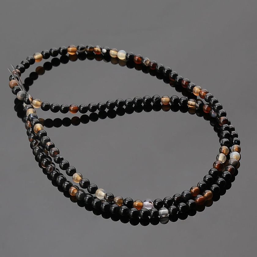 3 mm Doğal Akik Taşı Boncuk