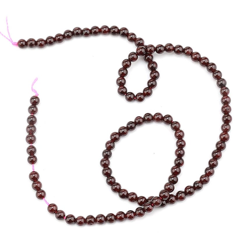 4 mm Granat Taşı Boncuk