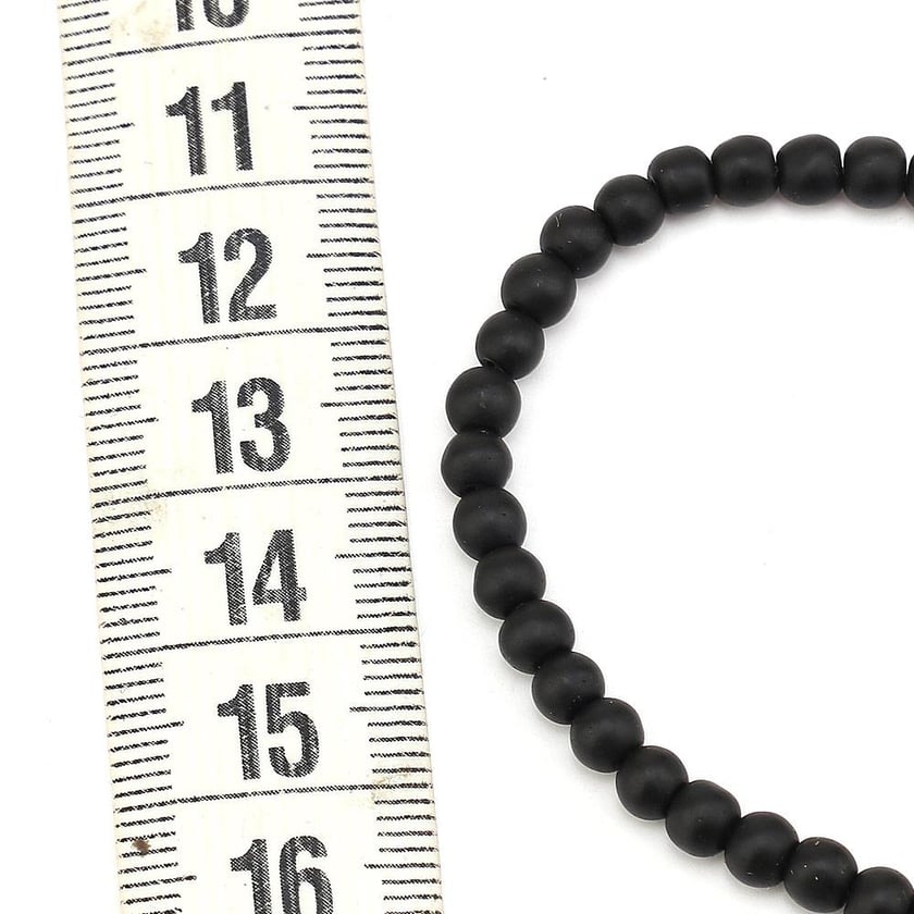 4 mm Oniks Taşı Boncuk