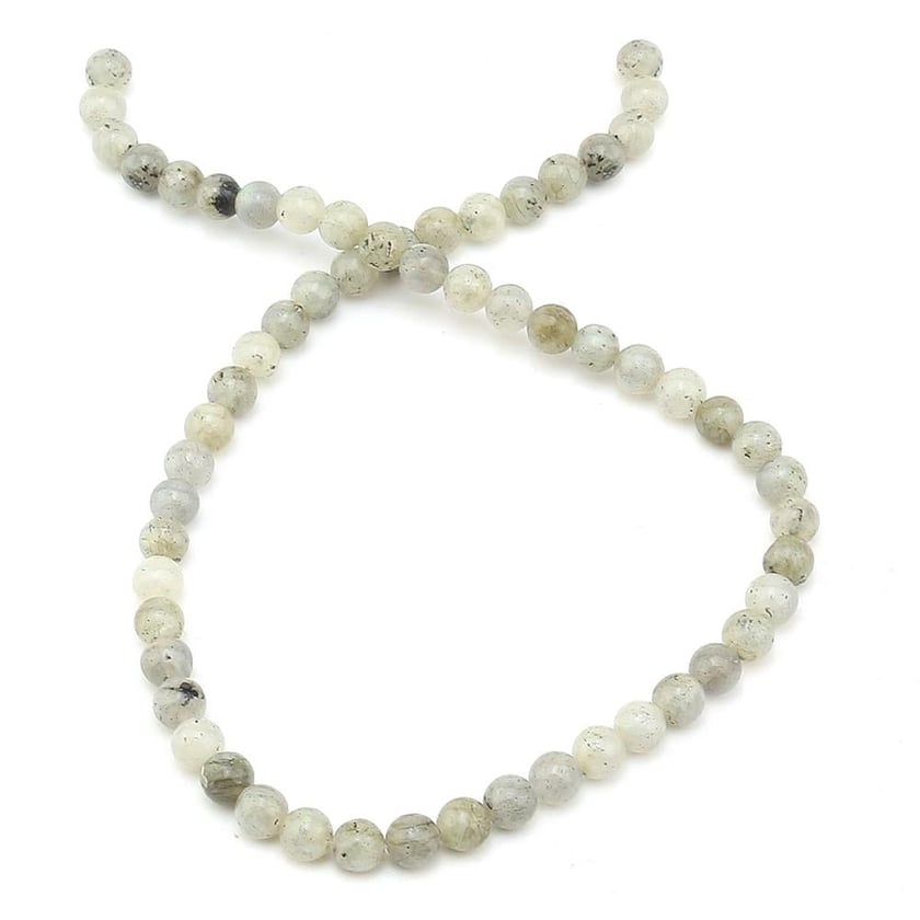 6 mm Doğal Labradorit Taşı Boncuk