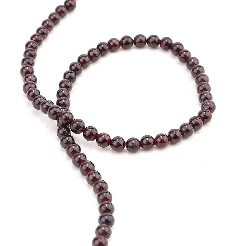6 mm Granat Taş Boncuk