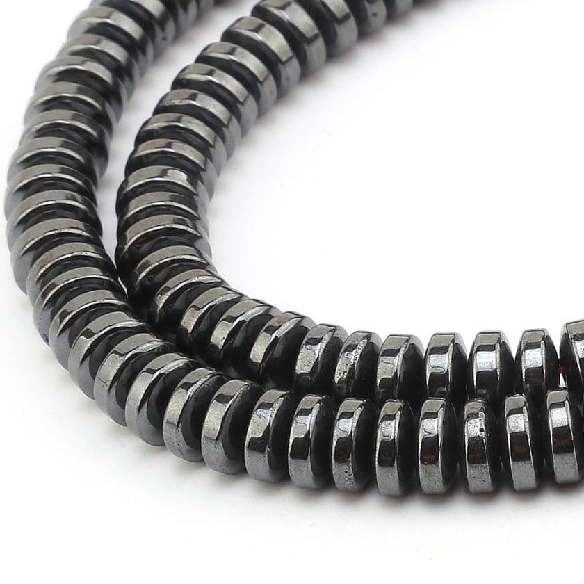 6 mm Rondele Hematit Boncuk