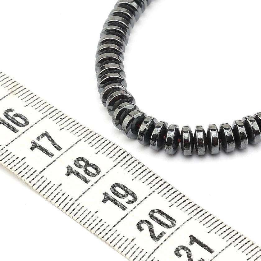 6 mm Rondele Hematit Boncuk