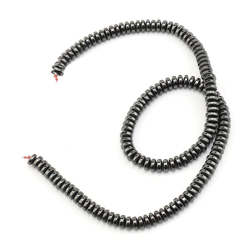 6 mm Rondele Hematit Boncuk