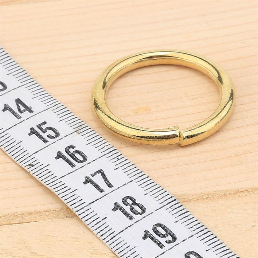 Altın Sarı Metal Halka 3 cm