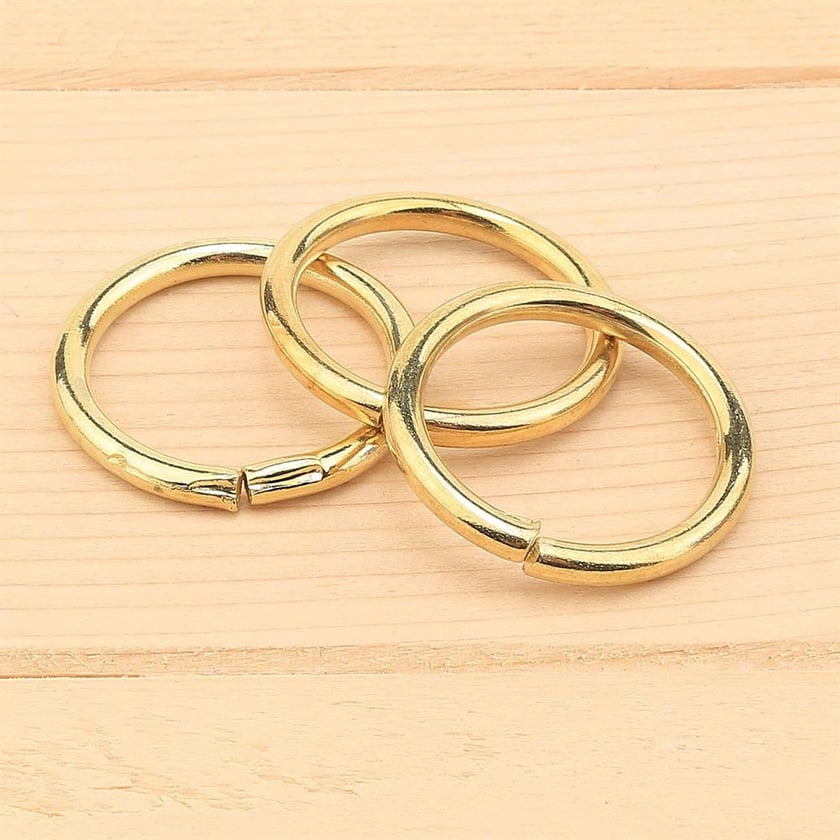 Altın Sarı Metal Halka 3 cm