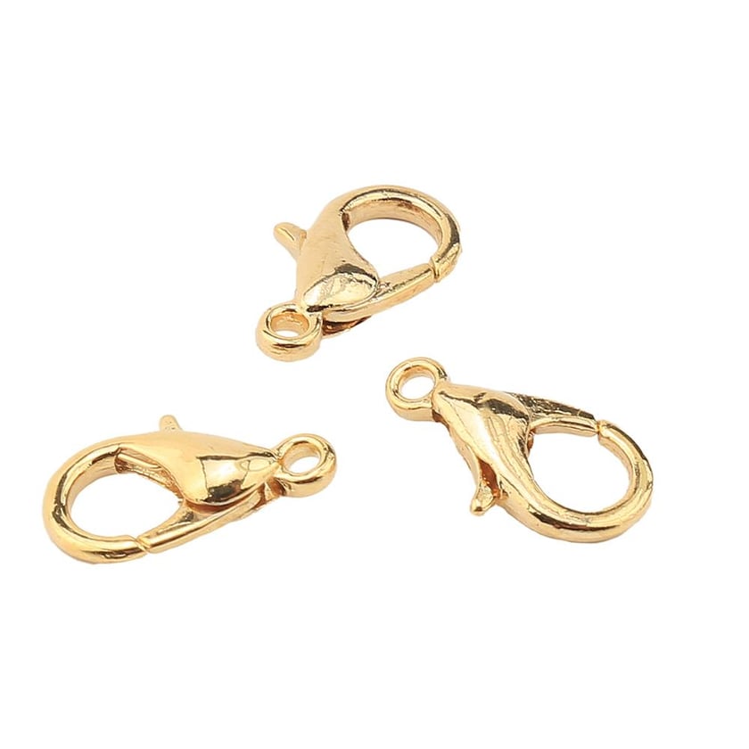 Gold Papağan Klips