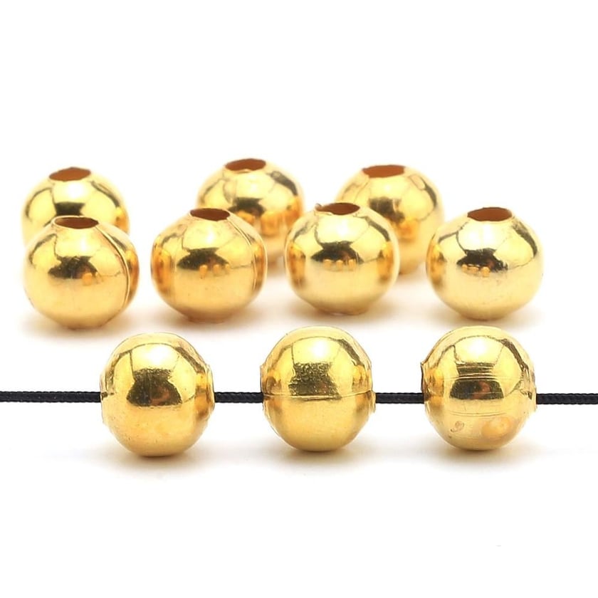 Metal Takı Boncuğu, 8 mm Demir Top