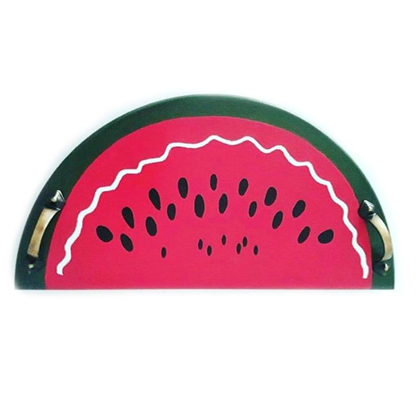 Karpuz Stencil (Dilim Tepsi Boyama Şablonu)