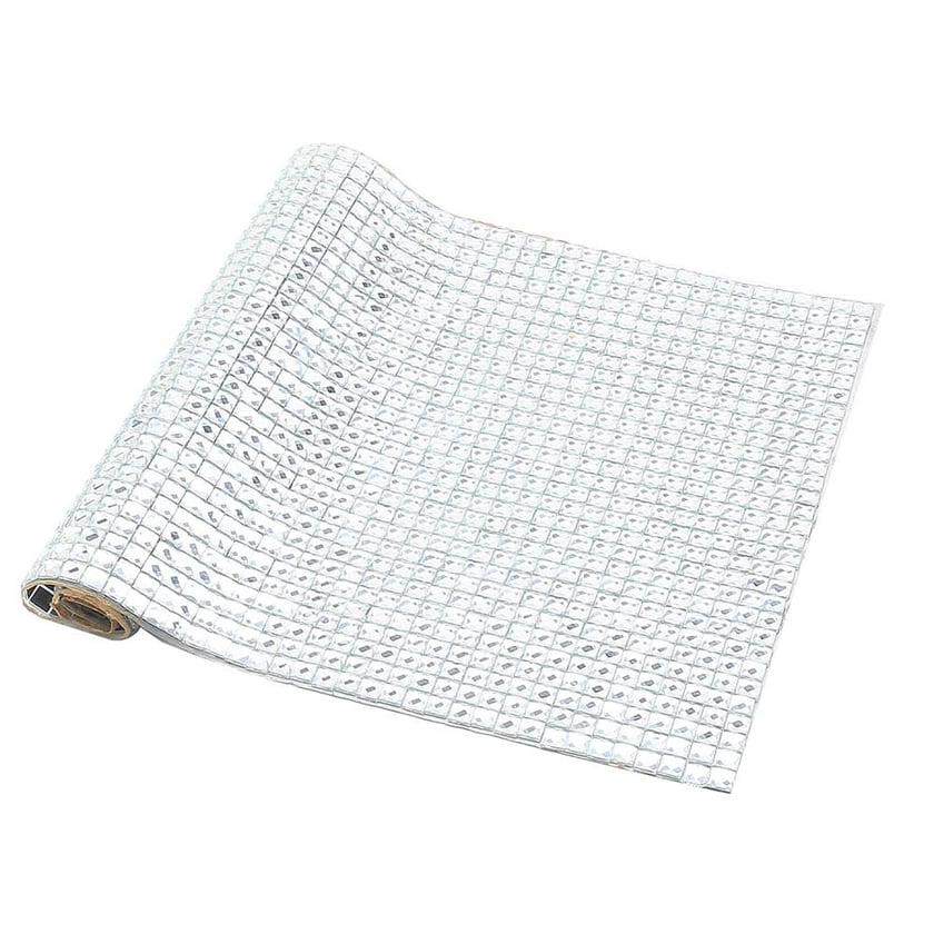 Kristal Full Kare Taşlı Yapıştırma Meş Tabaka 8 mm
