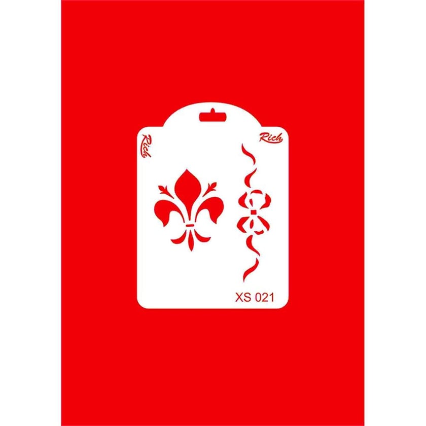 Kurdele Stencil Küçük - Rich XS-021
