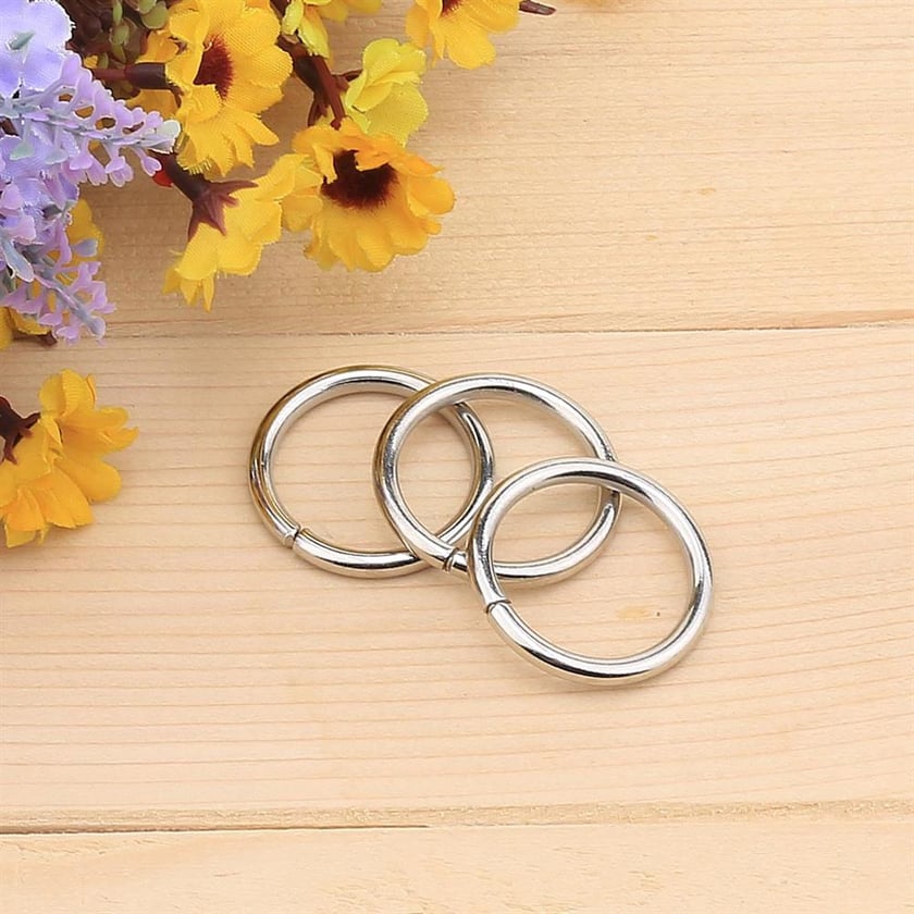 Metal Halka 3 cm Gümüş Renk