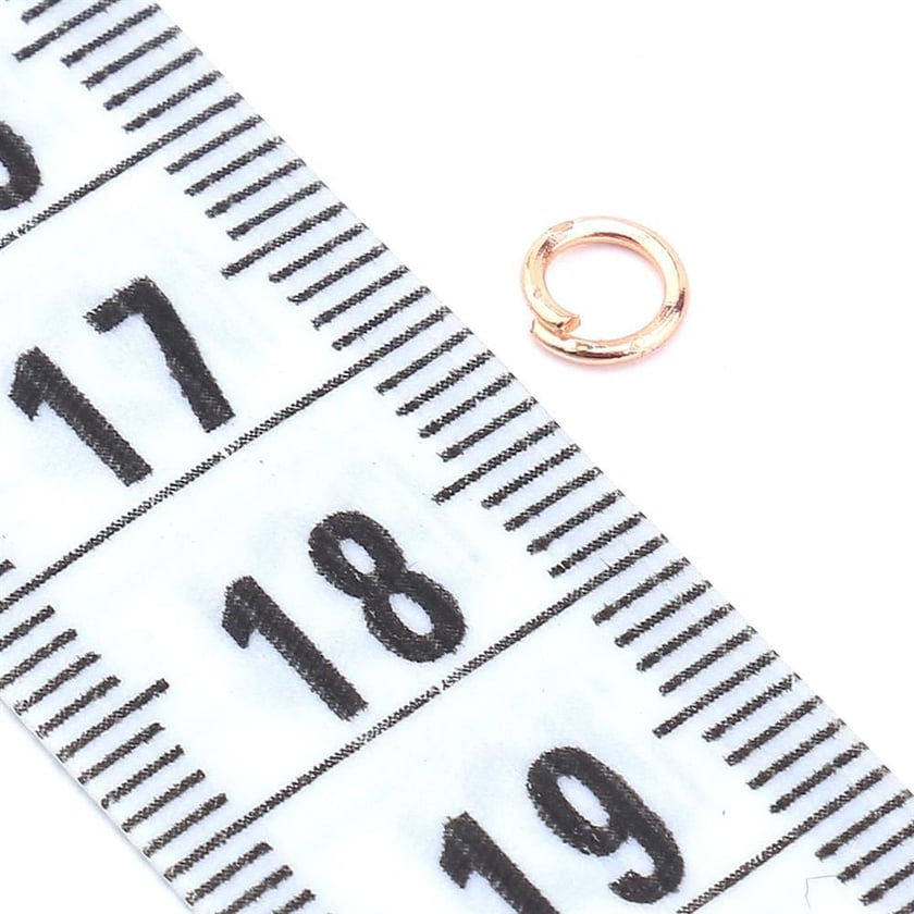 Rose Renk Metal Takı Halkası