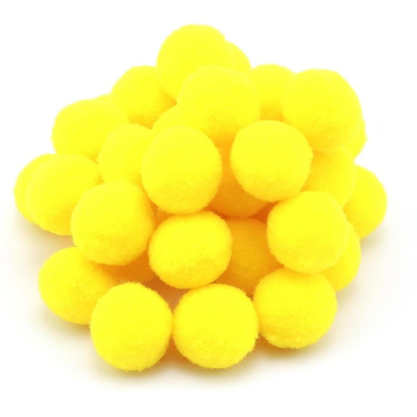Sarı Ponpon 50 Adet