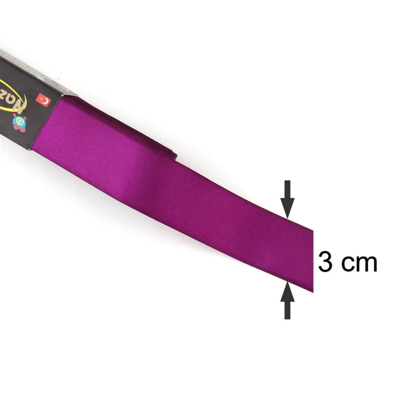 Saten Kurdele 3 cm