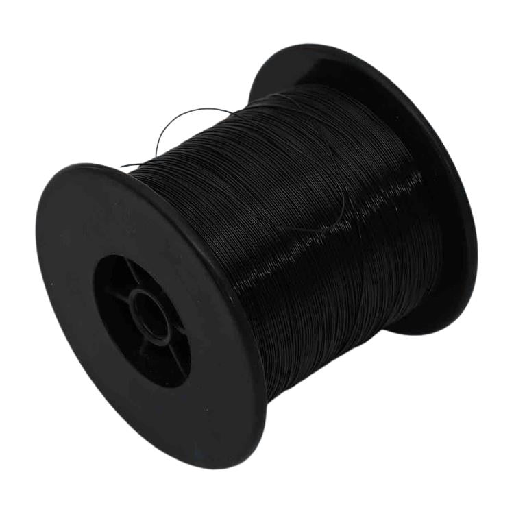 Siyah Renk Boyalı Bakır Tel 0,4 mm 500 gram