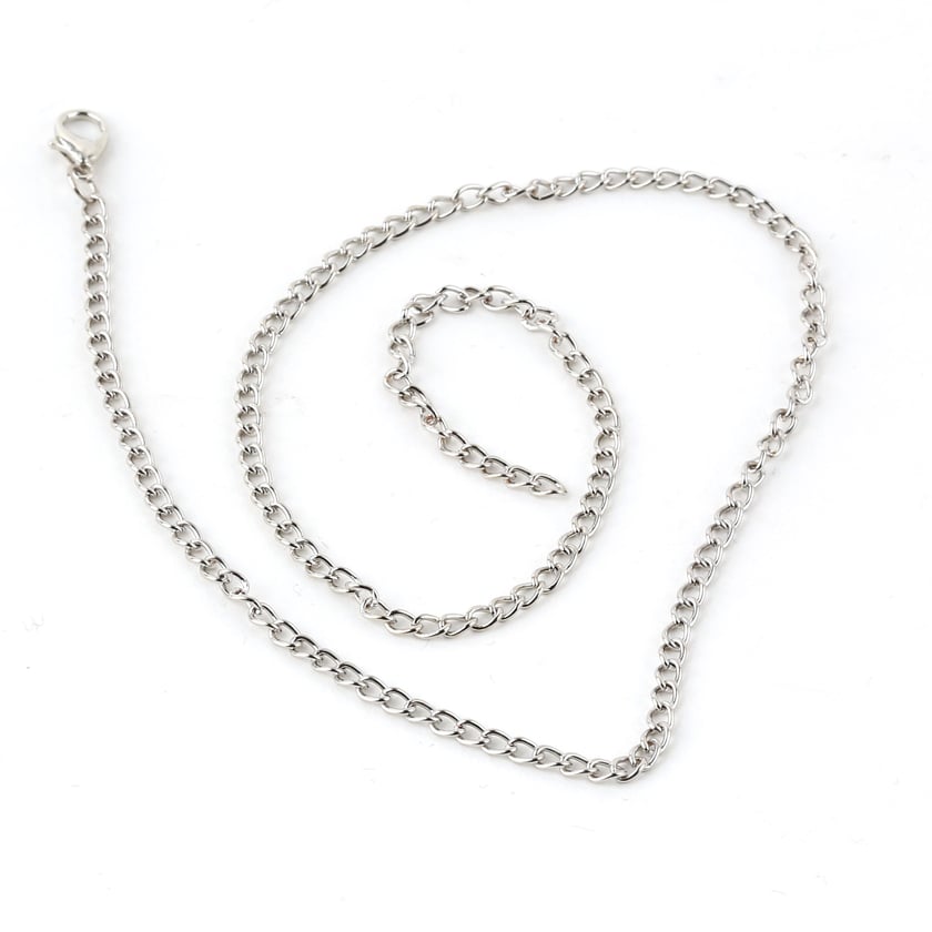 Toptan 50 adet Hazır Kolye Zinciri 45 cm