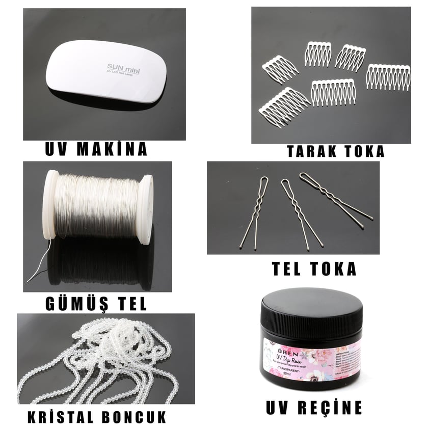 UV Dip Reçine Başlangıç Seti