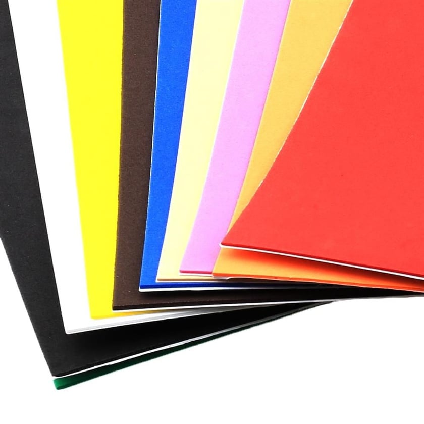 Yapışkanlı, Düz Eva Kağıdı 20 cm * 30 cm 10 adet