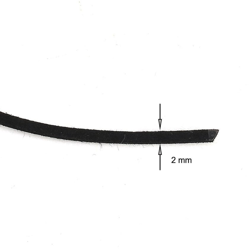 Yassı Süet Kordon İp 5 metre