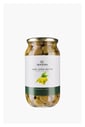 Yeşil Çizik Zeytin 1 lt (cam kavanoz) - Novavera