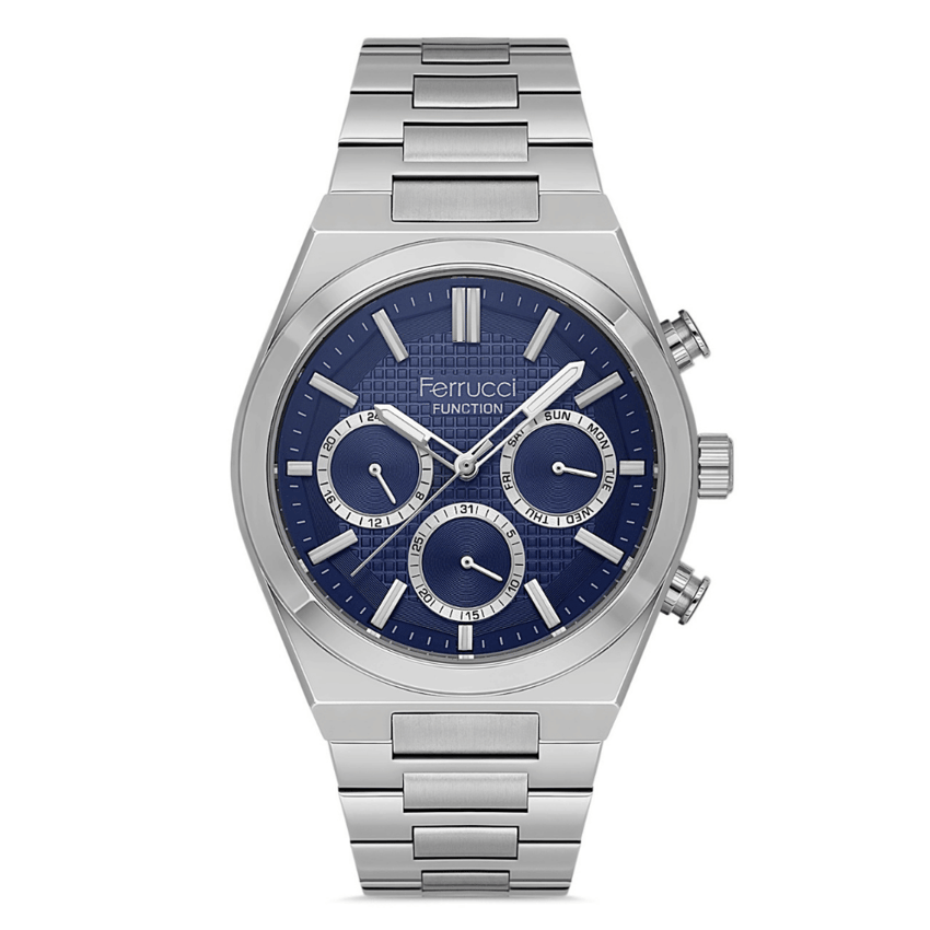Ferrucci, FER.03503M.02, Erkek Saat, Ferrucci FER.03503M.02 Çelik Kordon Erkek Kol Saati
