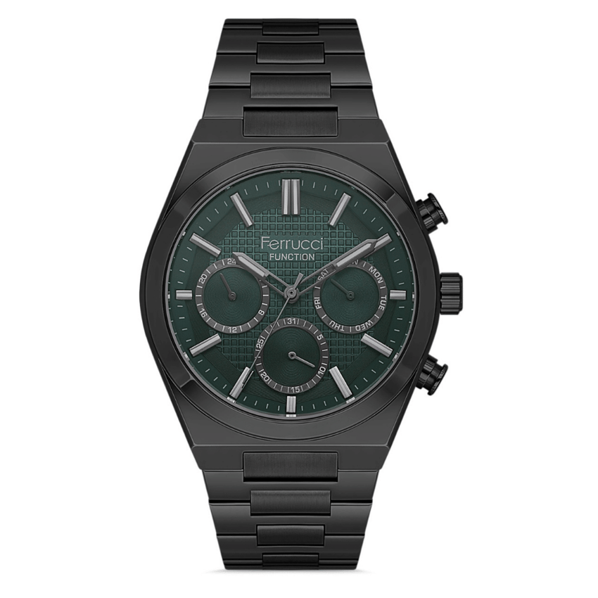Ferrucci, FER.03503M.03, Erkek Saat, Ferrucci FER.03503M.03 Çelik Kordon Erkek Kol Saati