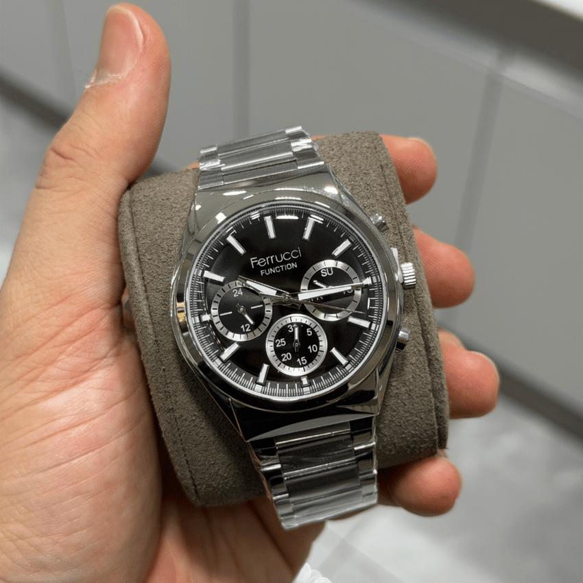 Ferrucci, FER.03517M.01, Erkek Saat, Ferrucci FER.03517M.01 Çelik Kordon Erkek Kol Saati
