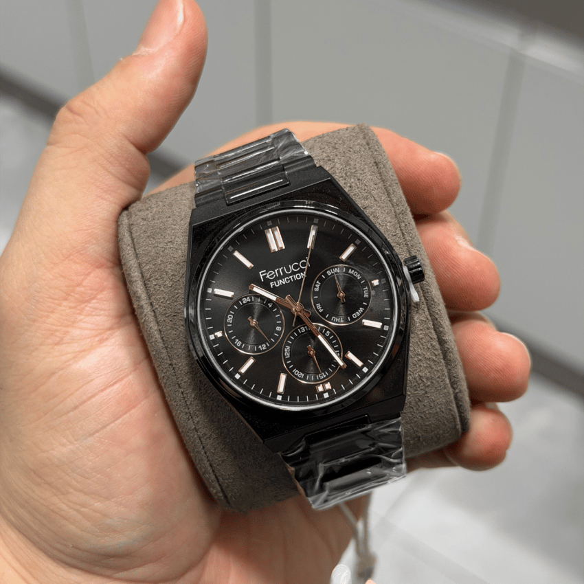 Ferrucci, FER.03523M.03, Erkek Saat, Ferrucci FER.03523M.03 Çelik Kordon Erkek Kol Saati