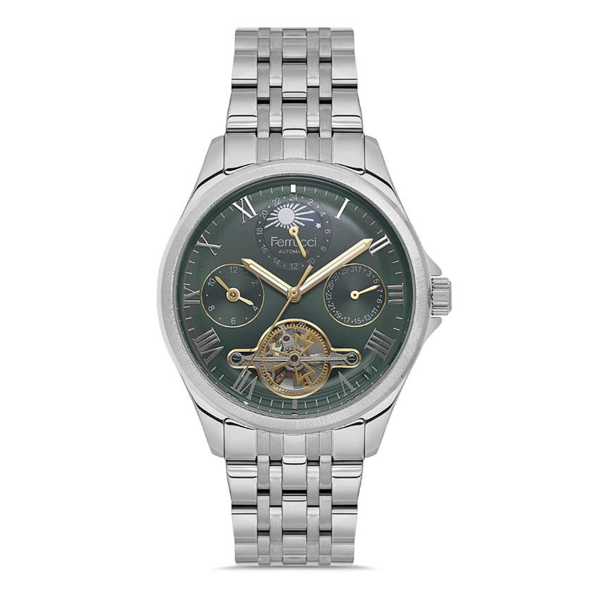 Ferrucci, FER.03606M.02, Erkek Saat, Ferrucci FER.03606M.02 Otomatik Erkek Kol Saati