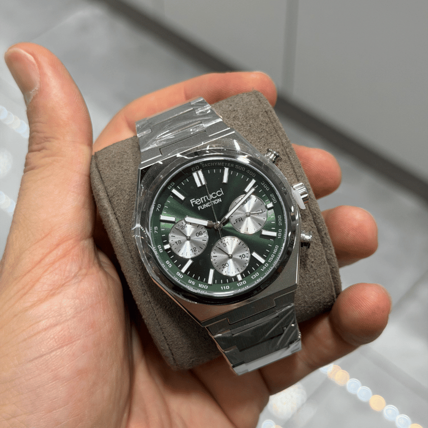 Ferrucci, FER.03610M.02, Erkek Saat, Ferrucci FER.03610M.02 Çelik Kordon Erkek Kol Saati