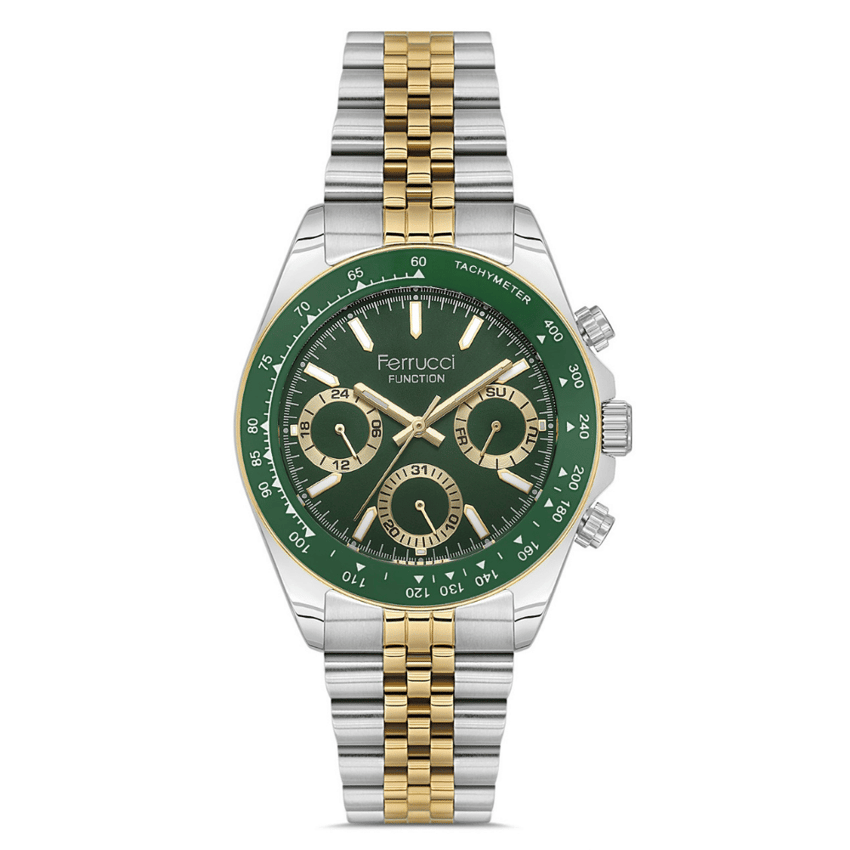 Ferrucci, FER.03648M.03, Erkek Saat, Ferrucci FER.03648M.03 Çelik Kordon Erkek Kol Saati