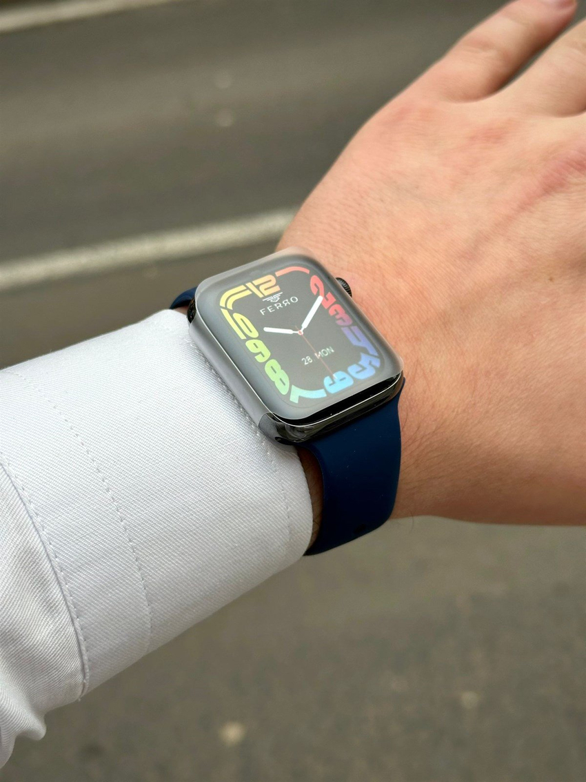 Ferro FSW1108+-AL Black-Blue Akıllı Kol Saati Ferro FSW1108+-AL