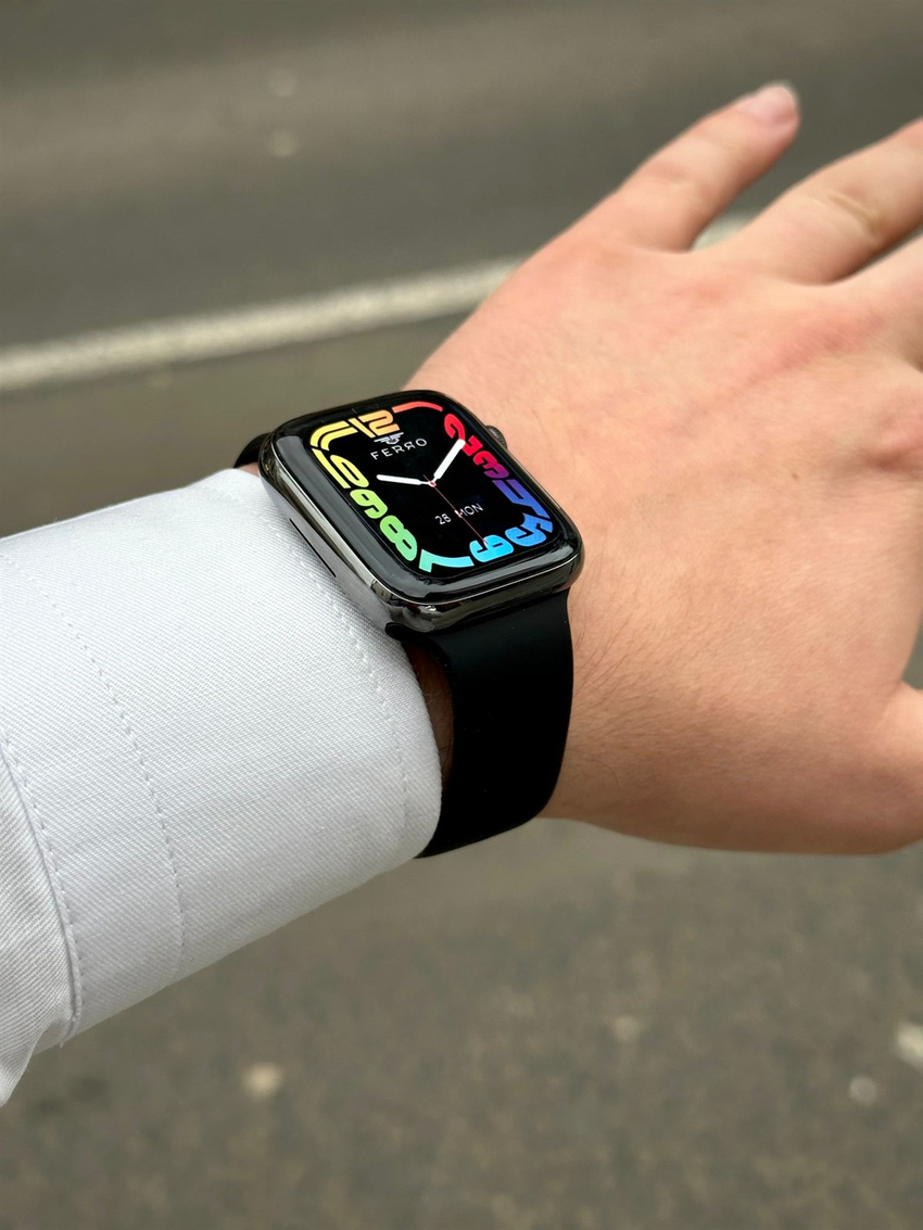 Ferro FSW1108+-G Black Akıllı Kol Saati Ferro FSW1108+-G