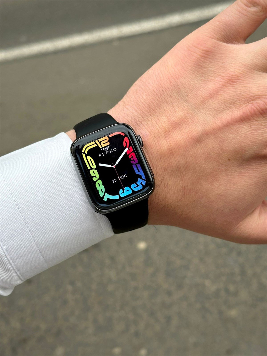 Ferro FSW1108+-G Black Akıllı Kol Saati Ferro FSW1108+-G