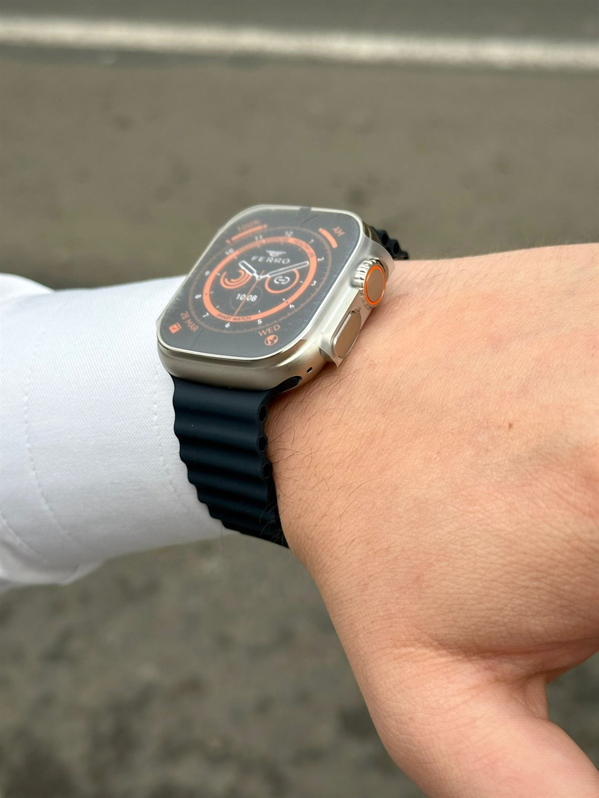 Ferro FSW1112-GL Ultra Grey-Black Akıllı Kol Saati Ferro FSW1112-GL