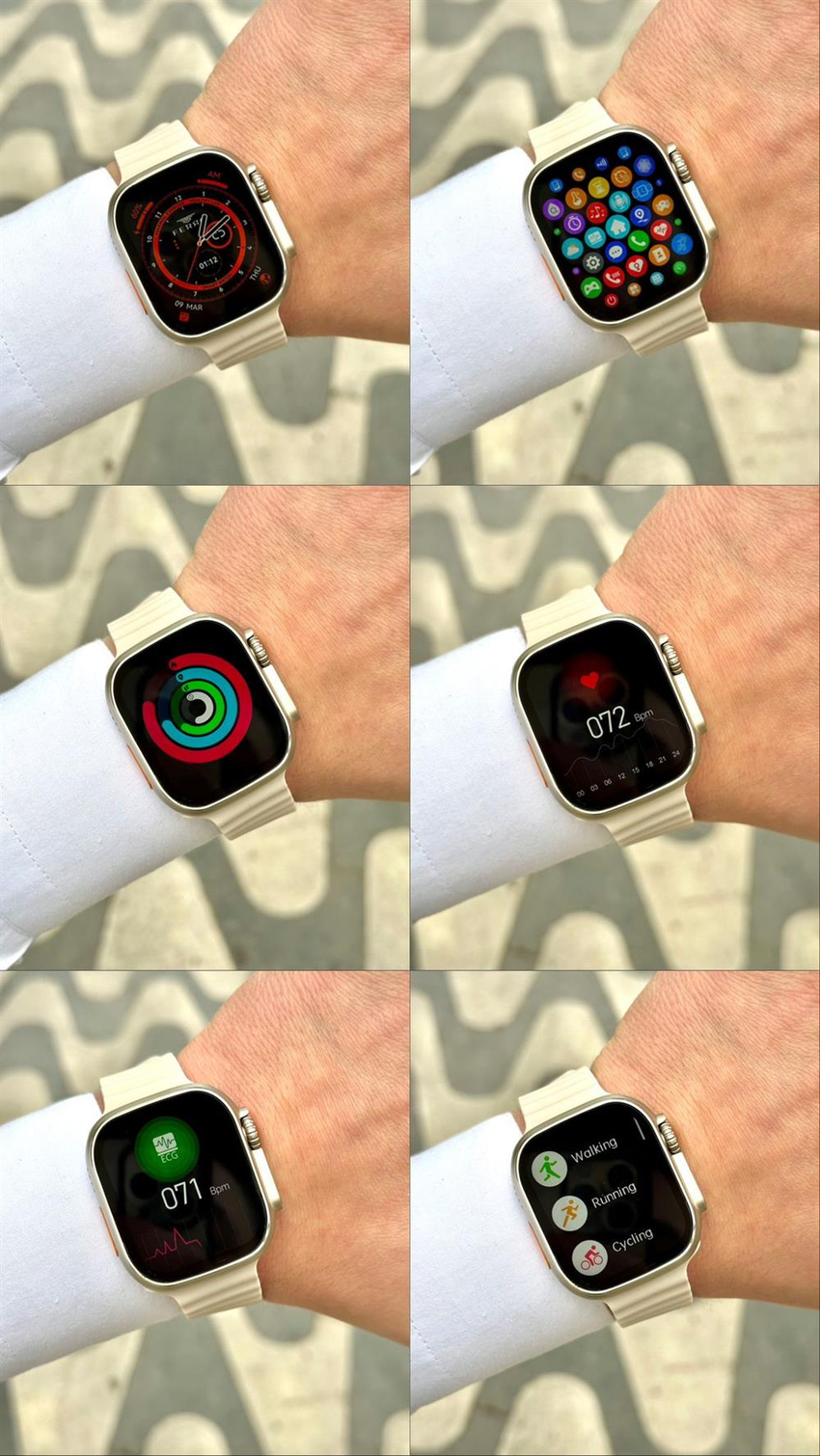 Ferro FSW1113-GR Ultra Ios&Android Akıllı Kol Saati Ferro FSW1113-GR