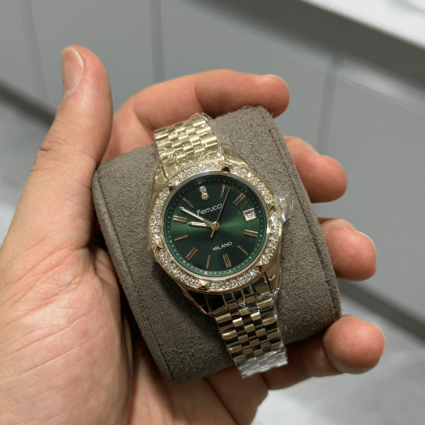 Ferrucci, FER.01128M.04, Kadın Saat, Ferrucci FER.01128M.04 Çelik Kordon Kadın Kol Saati