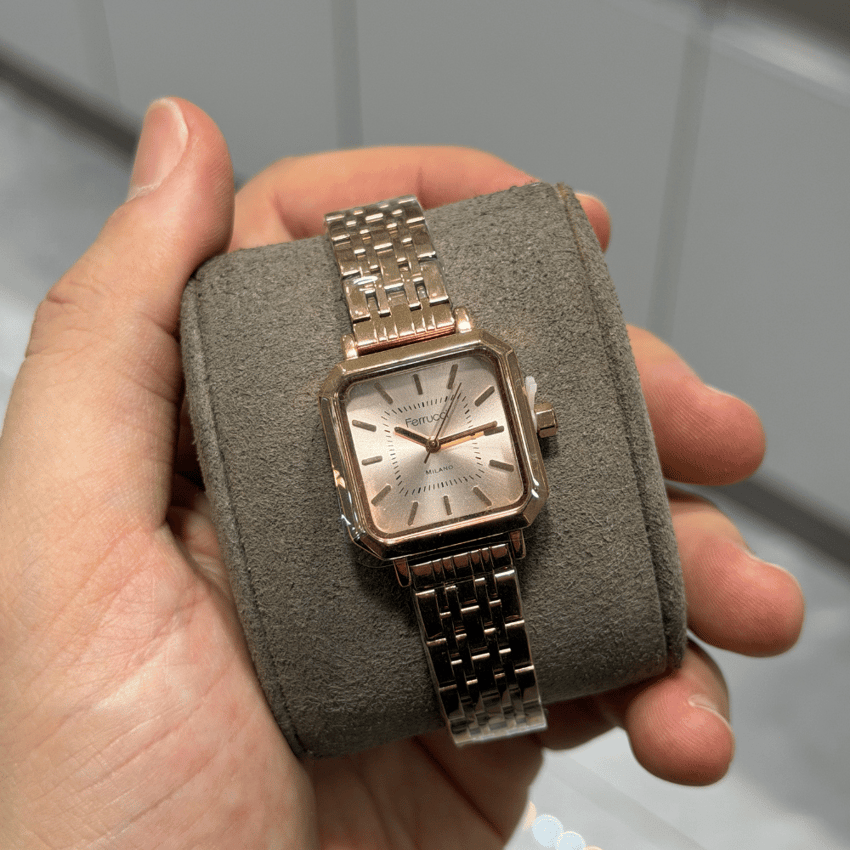 Ferrucci, FER.03587M.05, Kadın Saat, Ferrucci FER.03587M.05 Çelik Kordon Kadın Kol Saati