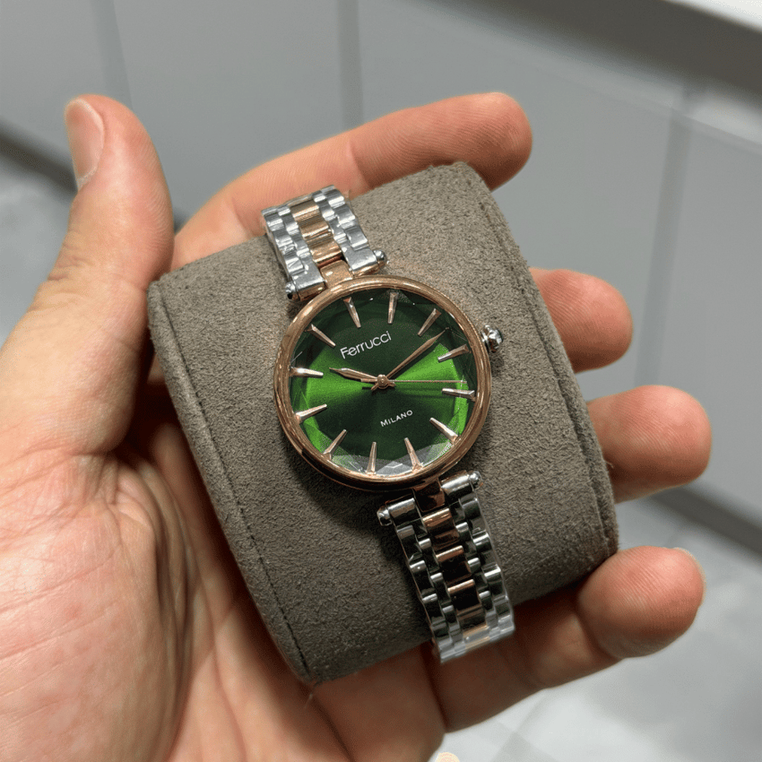 Ferrucci, FER.03590M.05, Kadın Saat, Ferrucci FER.03590M.05 Çelik Kordon Kadın Kol Saati