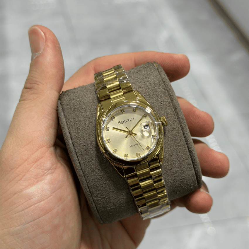 Ferrucci, FER.03609M.02, Kadın Saat, Ferrucci FER.03609M.02 Çelik Kordon Kadın Kol Saati
