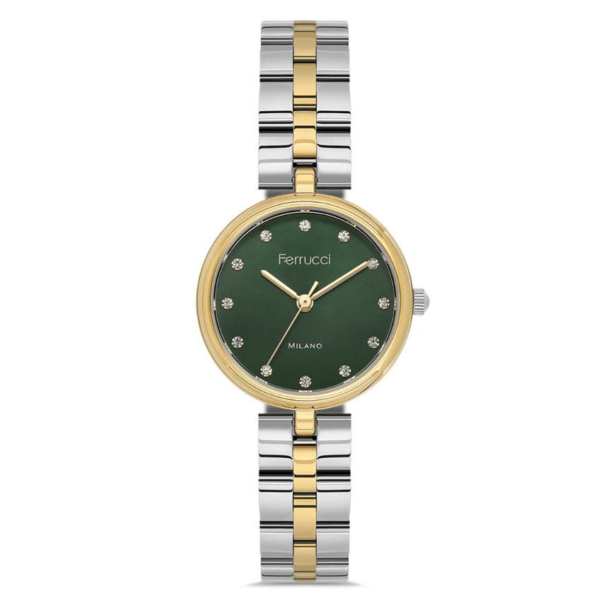 Ferrucci, FER.03611M.03, Kadın Saat, Ferrucci FER.03611M.03 Çelik Kordon Kadın Kol Saati