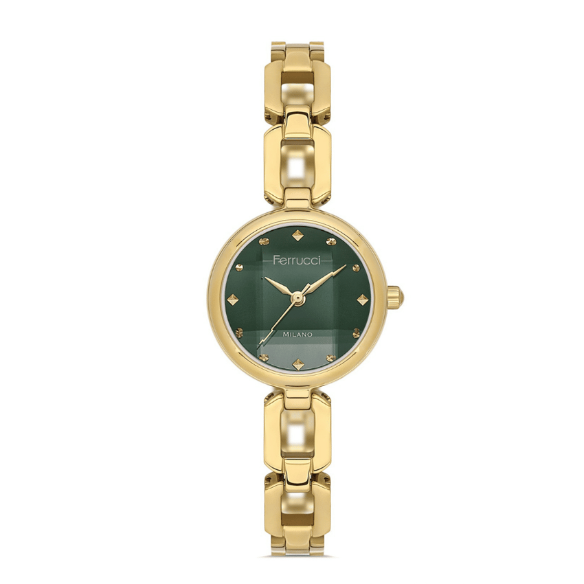 Ferrucci, FER.03644M.02, Kadın Saat, Ferrucci FER.03644M.02 Çelik Kordon Kadın Kol Saati